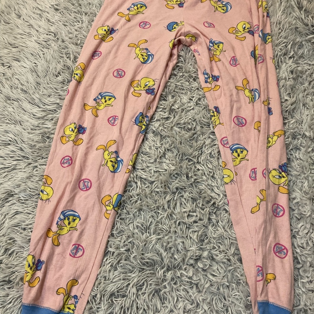 Disney Pink Tweety Bird Pajama Pants
